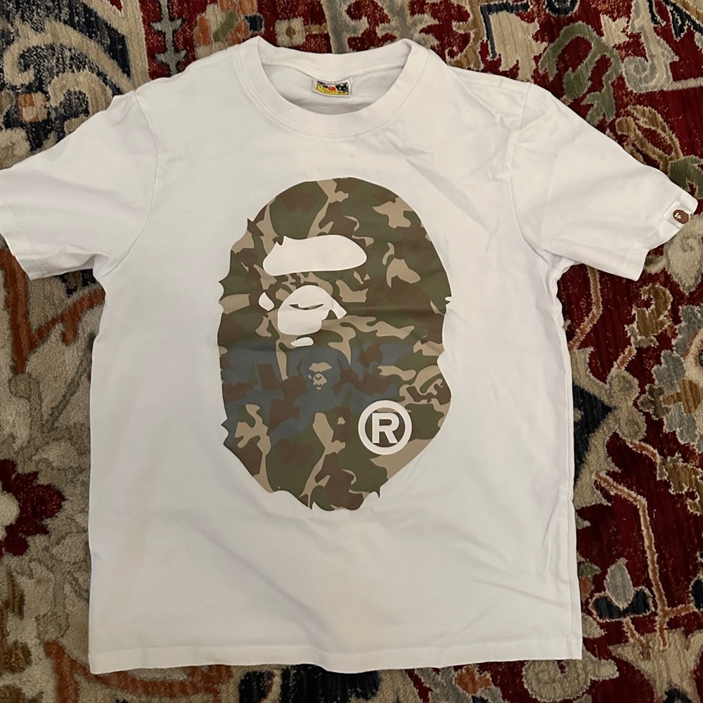 BAPE Color Camo Big Ape Head Tee